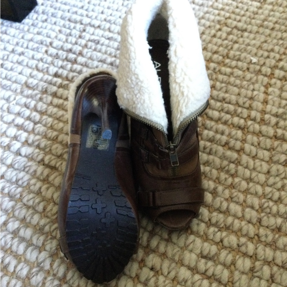 Aldo Brown Booties